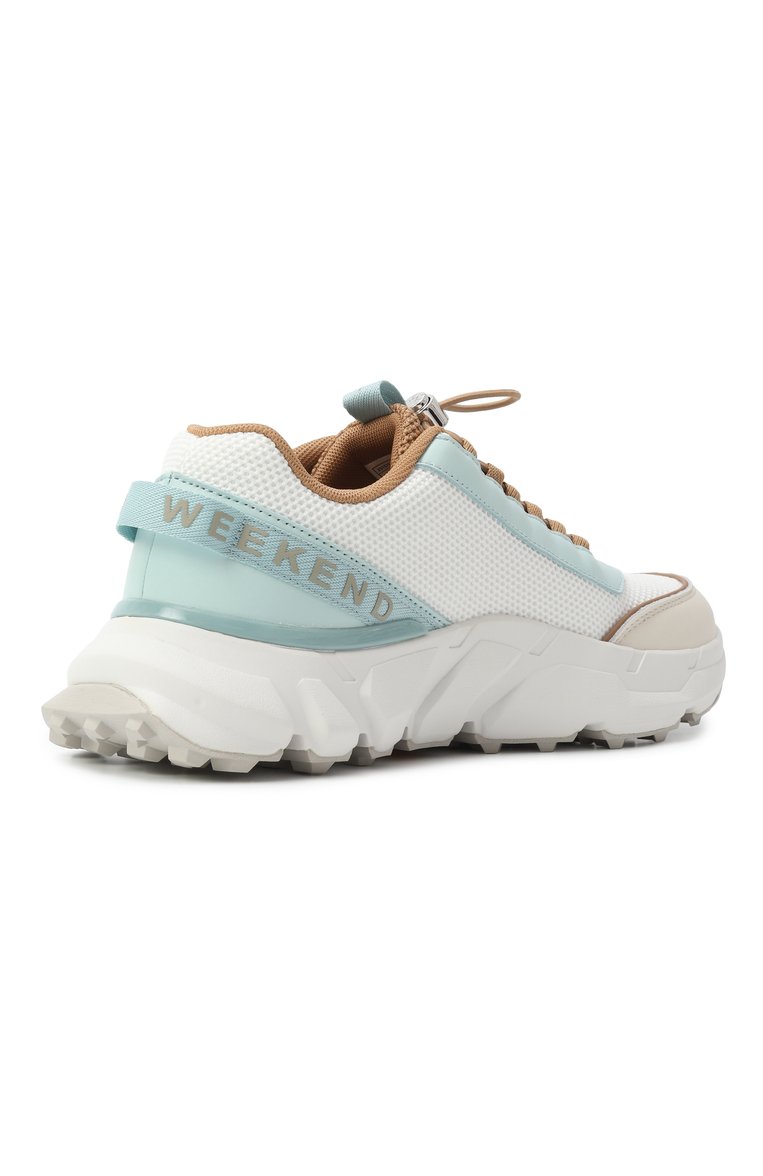 Женские текстильные кроссовки albatro WEEKEND MAX MARA разноцветного цвета, арт. ALBATR0 | Фото 5 (Материал внешний: Текстиль, Натуральная кожа; Подошва: Платформа; Материал внутренний: Текстиль; Стили: Кэжуэл; Кросс-КТ: Низкие; Автоматизация ТО: Проставлено; Автоматизация состава: Проставлено; Материал утеплителя: Без утеплителя)