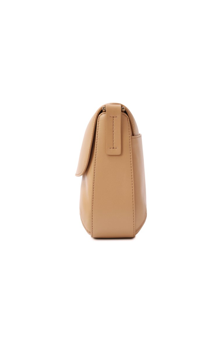 Женская сумка la prima soft small GIORGIO ARMANI бежевого цвета, арт. Y1B080/YZW4A | Фото 4 (Материал: Натуральная кожа; Автоматизация состава: Проставлено; Автоматизация ТО: Проставлено; Ремень/цепочка: На ремешке; Размер: small)