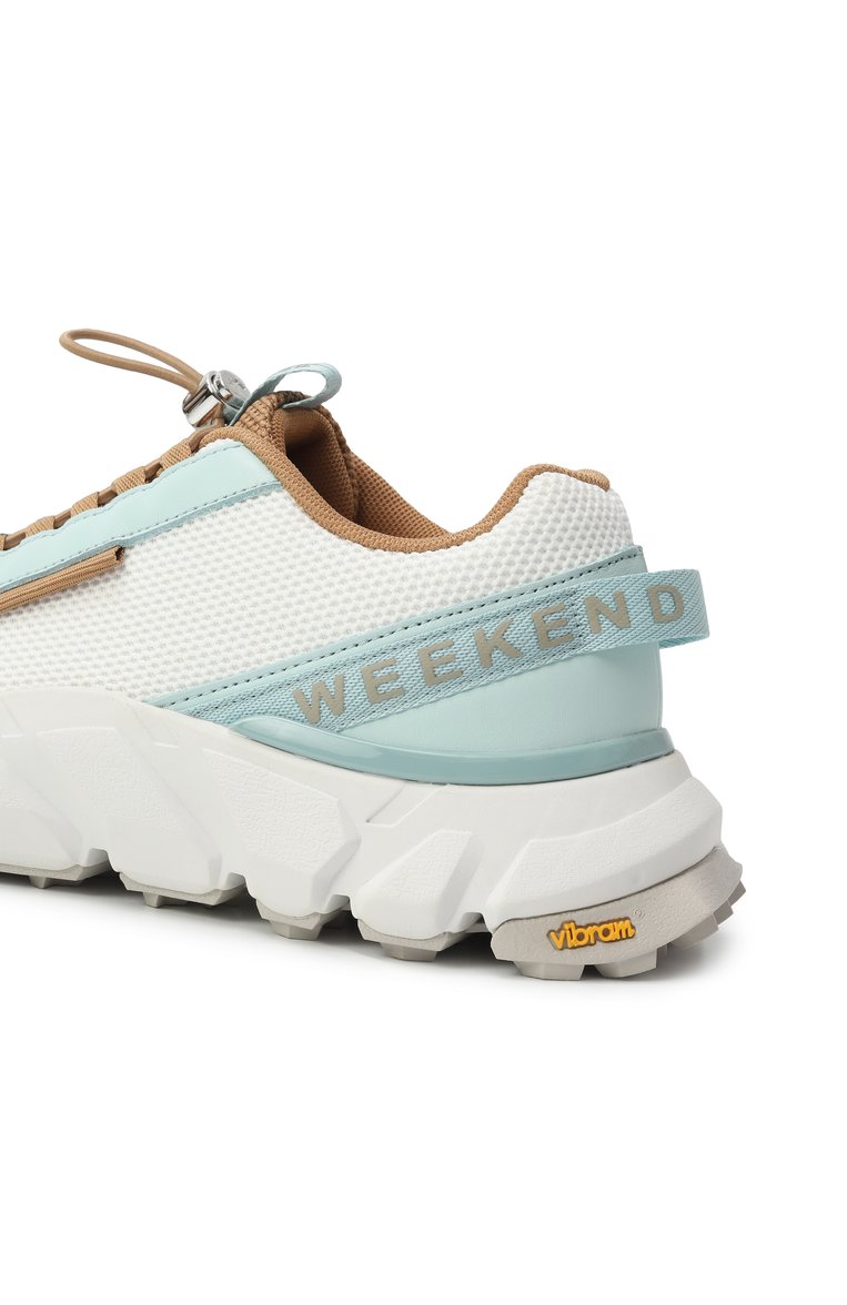 Женские текстильные кроссовки albatro WEEKEND MAX MARA разноцветного цвета, арт. ALBATR0 | Фото 7 (Материал внешний: Текстиль, Натуральная кожа; Подошва: Платформа; Материал внутренний: Текстиль; Стили: Кэжуэл; Кросс-КТ: Низкие; Автоматизация ТО: Проставлено; Автоматизация состава: Проставлено; Материал утеплителя: Без утеплителя)