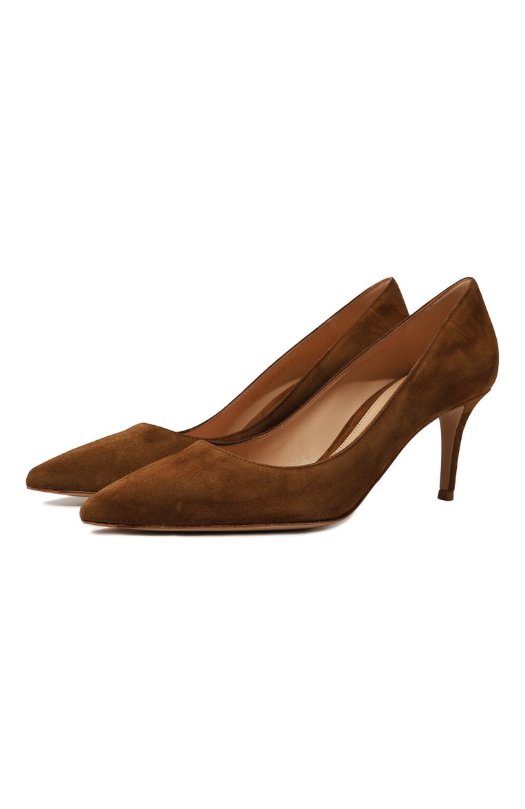 Замшевые туфли gianvito 70 GIANVITO ROSSI, арт. G26770.70RIC.CAMTEXA, фото 1