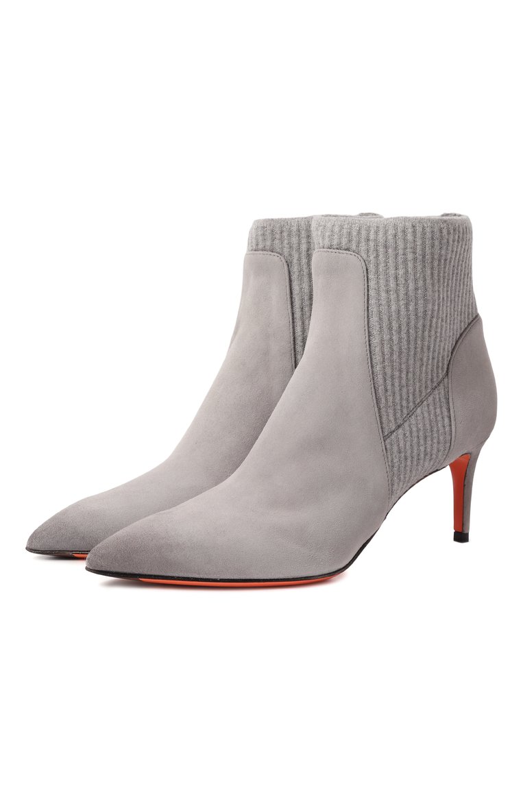Комбинированные ботильоны SANTONI, арт. WTLG71332HI2NITX, фото 1